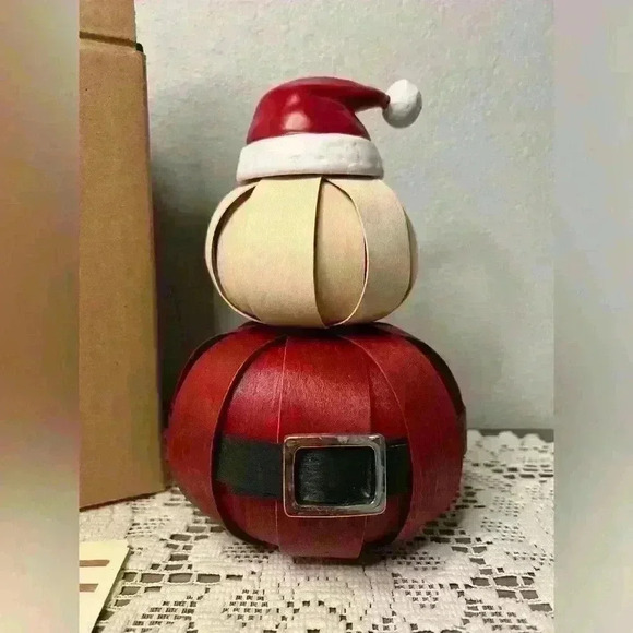 Longaberger 2013 Collectible Christmas Santa Belly Small Santa Basket-NEW - Picture 2 of 6